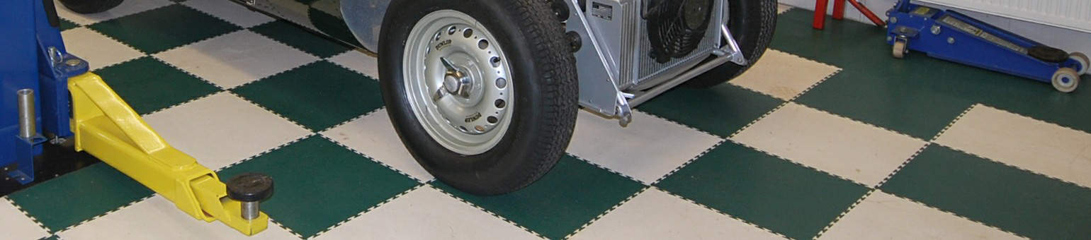 Garage Flooring Tiles, Interlocking PVC from GaragePride